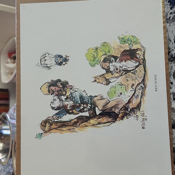 Mc Caulley  Western Carton Picture - Picture 1 of 4